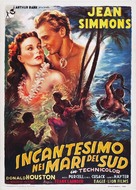 The Blue Lagoon - Italian Movie Poster (xs thumbnail)