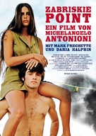 Zabriskie Point - German Movie Poster (xs thumbnail)