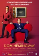 Dom Hemingway - Romanian Movie Poster (xs thumbnail)