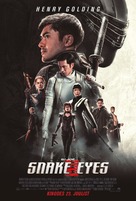 Snake Eyes: G.I. Joe Origins - Estonian Movie Poster (xs thumbnail)