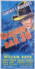 Cassidy of Bar 20 - Movie Poster (xs thumbnail)