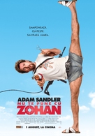 You Don't Mess with the Zohan - Romanian Movie Poster (xs thumbnail)
