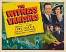 The Witness Vanishes - Movie Poster (xs thumbnail)