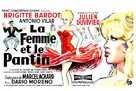 La femme et le pantin - Belgian Movie Poster (xs thumbnail)