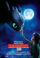How to Train Your Dragon - Romanian Movie Poster (xs thumbnail)