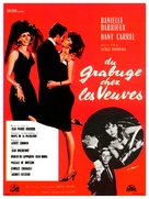 Du grabuge chez les veuves - French Movie Poster (xs thumbnail)