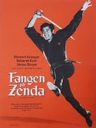 The Prisoner of Zenda - Danish Movie Poster (xs thumbnail)