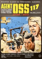 Furia &agrave; Bahia pour OSS 117 - Danish Movie Poster (xs thumbnail)