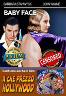 Baby Face - Italian DVD movie cover (xs thumbnail)