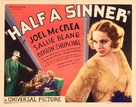 Half a Sinner - Movie Poster (xs thumbnail)
