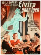 Blithe Spirit - Danish Movie Poster (xs thumbnail)