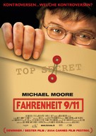 Fahrenheit 9/11 - German Movie Poster (xs thumbnail)