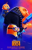 Despicable Me 4 - Dutch Movie Poster (xs thumbnail)