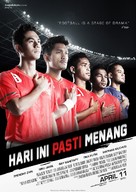 Hari Ini Pasti Menang - Indonesian Movie Poster (xs thumbnail)