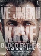 Blood Father - Czech Movie Poster (xs thumbnail)