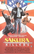 Sakura Killers - Finnish VHS movie cover (xs thumbnail)