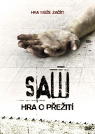 Saw - Czech DVD movie cover (xs thumbnail)