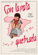 Con la pata quebrada - Spanish Movie Poster (xs thumbnail)