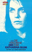Die verlorene Ehre der Katharina Blum oder: Wie Gewalt entstehen und wohin sie f&uuml;hren kann - German VHS movie cover (xs thumbnail)