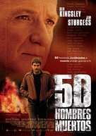 Fifty Dead Men Walking - Spanish Movie Poster (xs thumbnail)