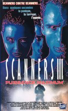 Scanners III: The Takeover - French VHS movie cover (xs thumbnail)