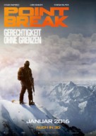 Point Break - German Movie Poster (xs thumbnail)