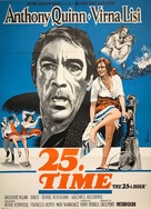La vingt-cinqui&egrave;me heure - Danish Movie Poster (xs thumbnail)