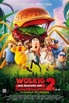 Cloudy with a Chance of Meatballs 2 - German Movie Poster (xs thumbnail)