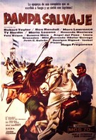 Savage Pampas - Argentinian Movie Poster (xs thumbnail)