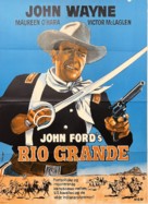 Rio Grande - Danish Movie Poster (xs thumbnail)