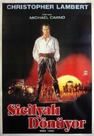 The Sicilian - Turkish Movie Poster (xs thumbnail)