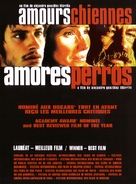 Amores Perros - French Movie Poster (xs thumbnail)