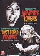 The Vampire Lovers - British DVD movie cover (xs thumbnail)