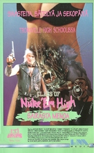 Class of Nuke &#039;Em High - Finnish VHS movie cover (xs thumbnail)