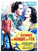 The Man in the Iron Mask - Belgian Movie Poster (xs thumbnail)