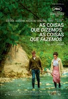 Les choses qu&#039;on dit, les choses qu&#039;on fait - Portuguese Movie Poster (xs thumbnail)