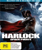 Space Pirate Captain Harlock - Australian Blu-Ray movie cover (xs thumbnail)