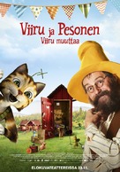Pettersson und Findus - Findus zieht um - Finnish Movie Poster (xs thumbnail)