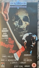 Die, Monster, Die! - British VHS movie cover (xs thumbnail)
