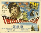Twelve O&#039;Clock High - British Movie Poster (xs thumbnail)