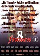 8 femmes - German Movie Poster (xs thumbnail)