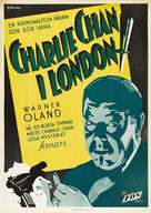 Charlie Chan in London - Swedish Movie Poster (xs thumbnail)