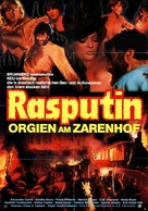 Rasputin - Orgien am Zarenhof - German Movie Poster (xs thumbnail)