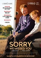 Sorry We Missed You - Dutch Movie Poster (xs thumbnail)