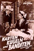 Plainsman and the Lady - German poster (xs thumbnail)