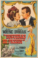 Flame of Barbary Coast - Argentinian Movie Poster (xs thumbnail)