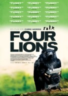 Four Lions - German Movie Poster (xs thumbnail)