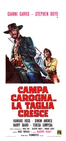 Campa carogna... la taglia cresce - Italian Movie Poster (xs thumbnail)
