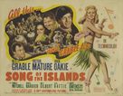 Song of the Islands - Movie Poster (xs thumbnail)