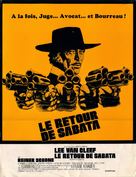 &Egrave; tornato Sabata... hai chiuso un&#039;altra volta - French Movie Poster (xs thumbnail)